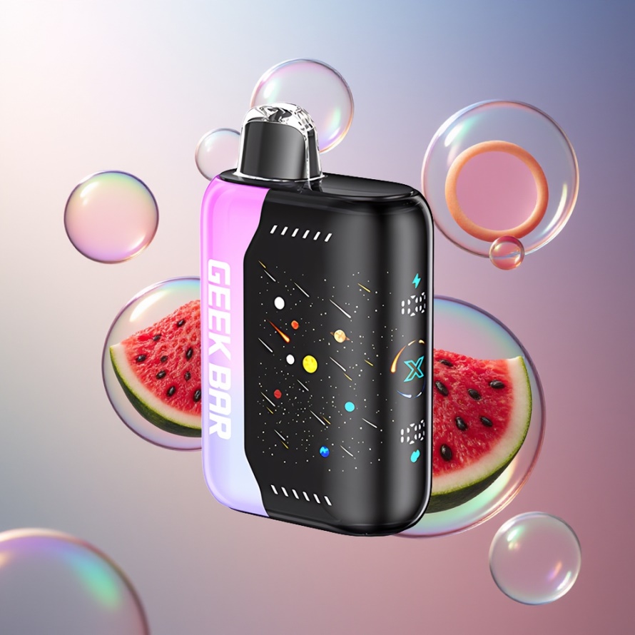 Geek Bar Pulse X 42K Puffs Meteor Edition Jordgubb Vattenmelon – svensk grossist