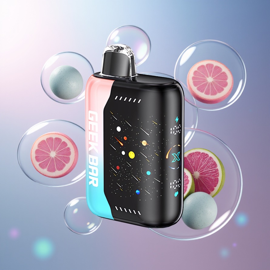 Geek Bar Pulse X 42K Puffs Meteor Edition – Rosa & Blå | Svensk Grossist