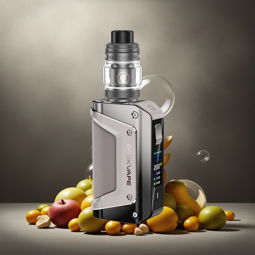 GeekVape Aegis Legend 3 Kit Mörkgrå IP-68 AS Chip 4.0 200W svensk grossist