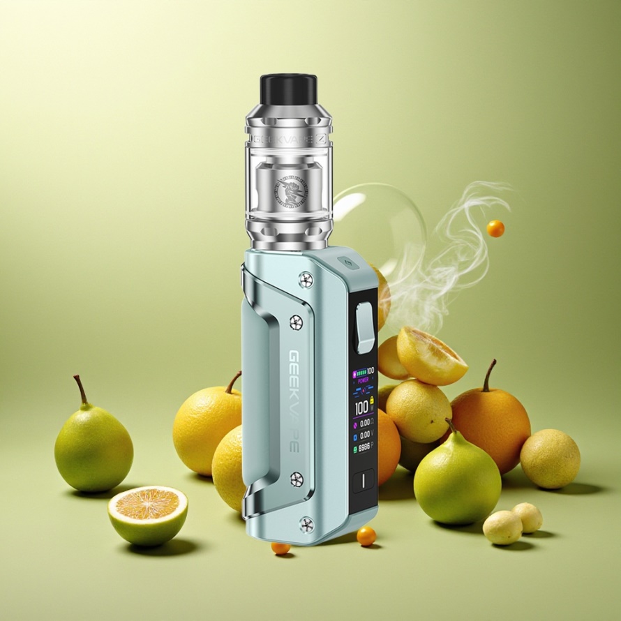 GeekVape Aegis Solo 3 Kit Grön med IP68, 100W, USB-C, svensk grossist