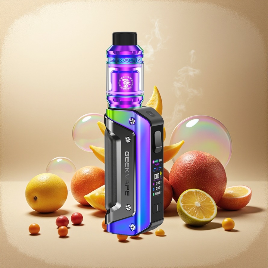 GeekVape Aegis Solo 3 Kit Regnbåge med IP68 Tri-proof Technology, SMART-läge & USB Type-C - svensk grossist