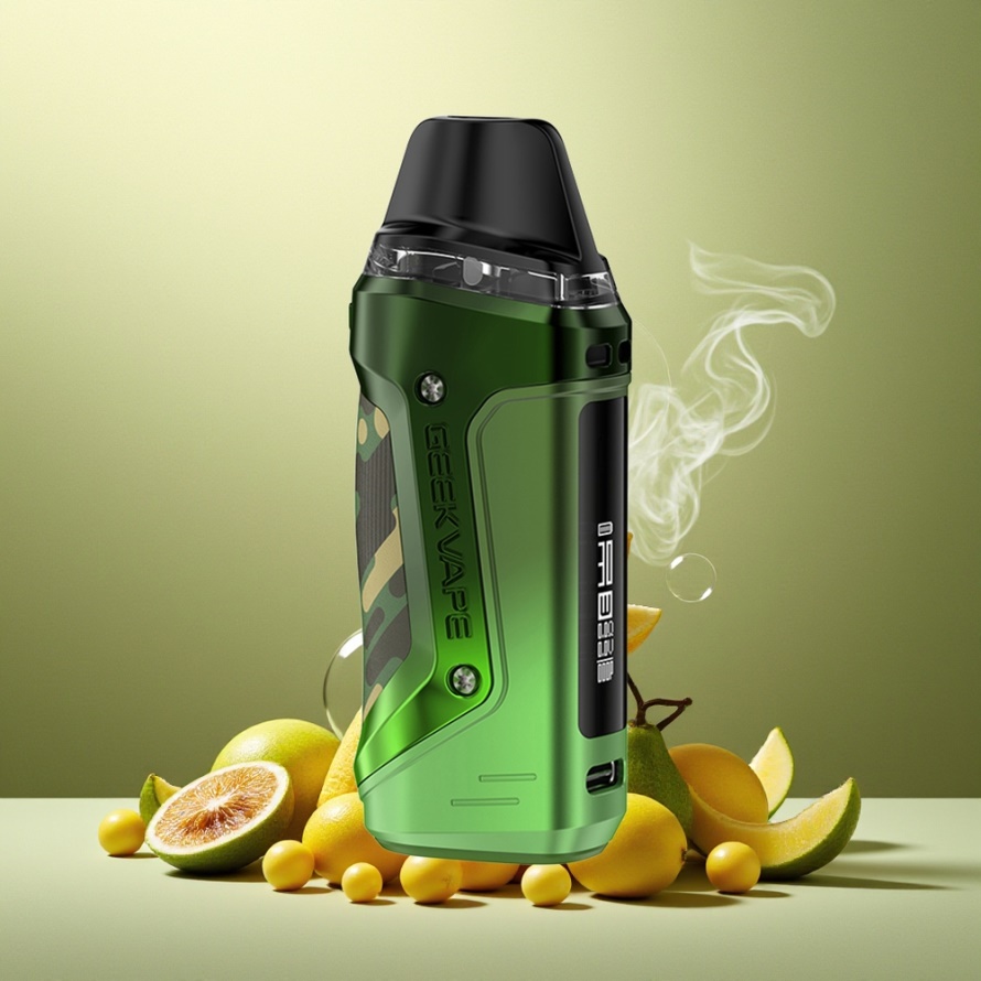 GeekVape AN 2 (Aegis Nano 2) Kit 30W 1100mAh Type-C Junglegrön svensk grossist