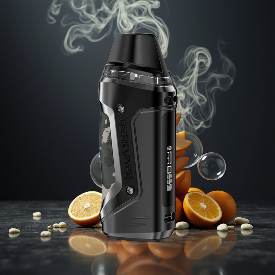 GeekVape AN 2 (Aegis Nano 2) Kit Midnatt Mörk 30W 1100mAh Type-C svensk grossist