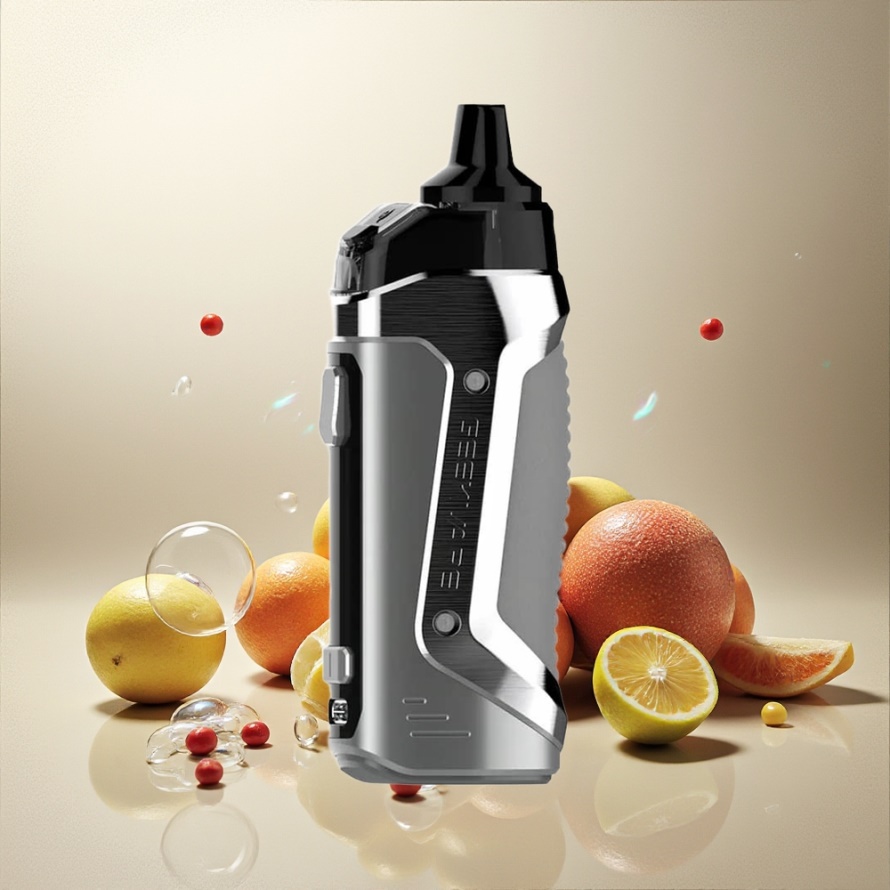 GeekVape B60 (Aegis Boost 2) Pod Mod Kit Silver 60W IP68 2000mAh svensk grossist