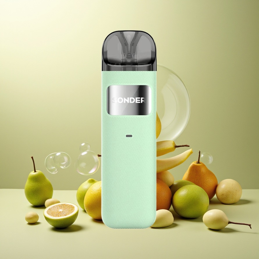 GeekVape Sonder U Pod System Kit Ljusgrön 20W 1000mAh 2ml 0.7ohm svensk grossist