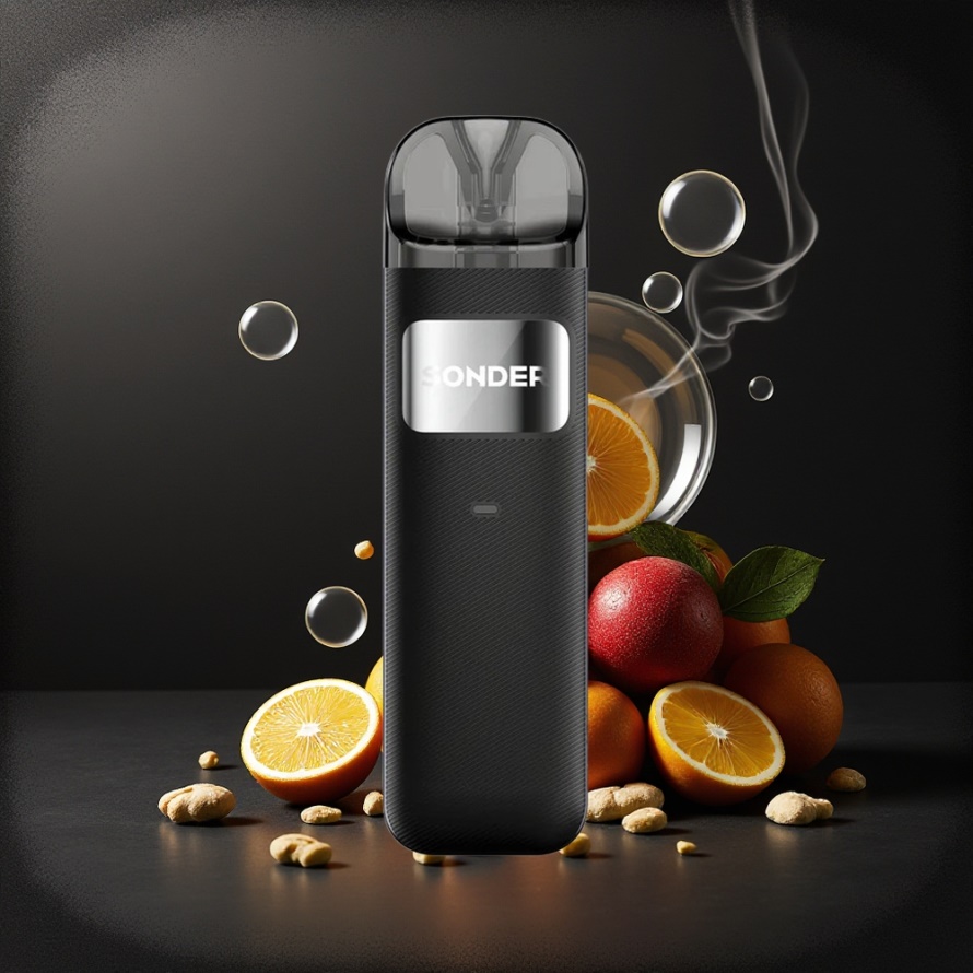 GeekVape Sonder U Pod System Kit Svart 20W 1000mAh 2ml svensk grossist