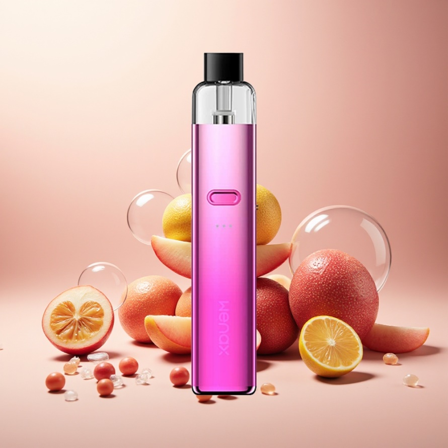 GeekVape WENAX K2 Kit Glansig Rosa - 1000mAh Typ-C svensk grossist