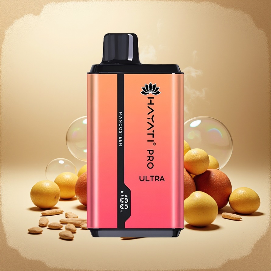Hayati Pro Ultra 15000 Puffs 850mAh Svensk GrossistEngångs Vape Mangostan