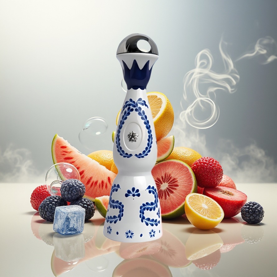 HUMO Azul 15000 PuffsEngångs Vape Blå Hallon Is 20mL 5% Nikotin svensk grossist