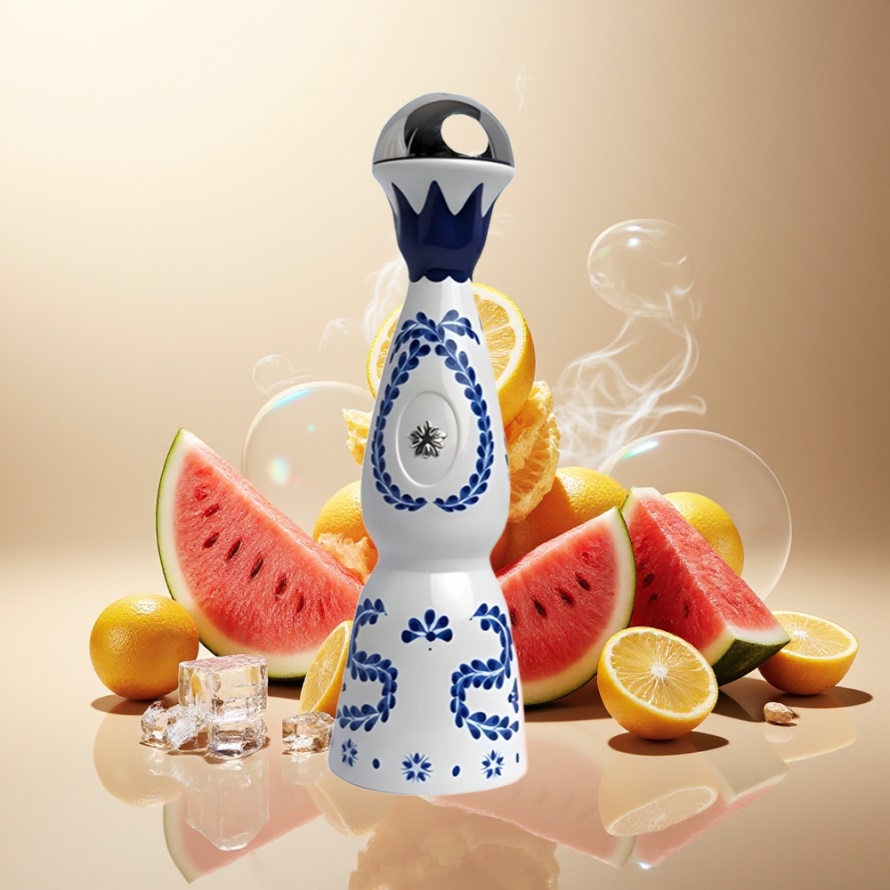 Humo Azul 15000 Puffs Svensk GrossistEngångs Vape Vattenmelon Is 20mL 5% Nikotin Nicotin 500mAh USB-C