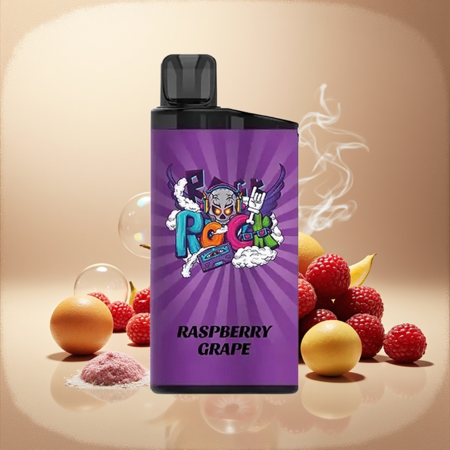 IGET Bar 3500 PuffsEngångs Vape Hallon Druva – Svensk Grossist – 1.2 Ohm Mesh Coil, 1400 mAh, 78g