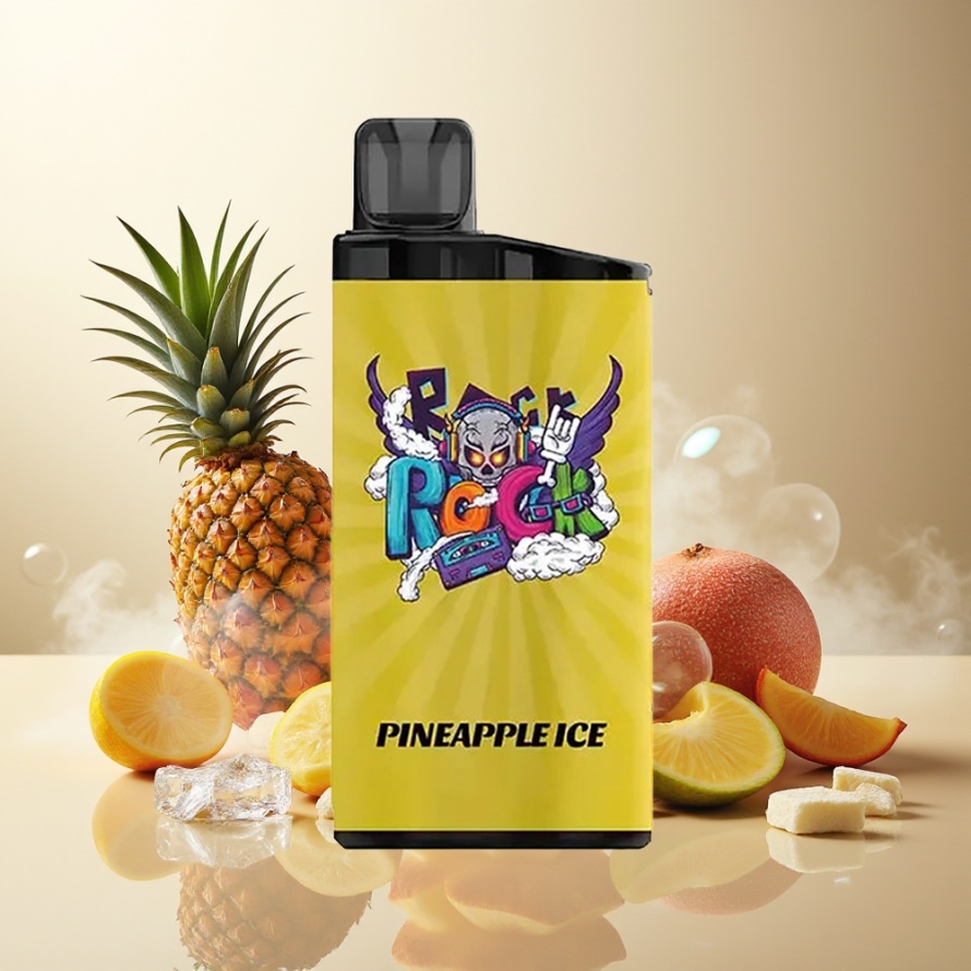 IGET Bar 3500 Puffs Engångs Vape Ananas Is 1400 mAh svensk grossist
