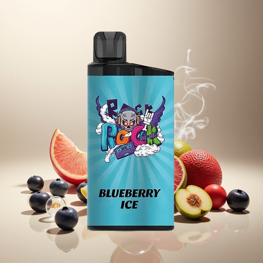 IGET Bar 3500 Puffs Engångs Vape Blåbär Is 1400 mAh Svensk Grossist