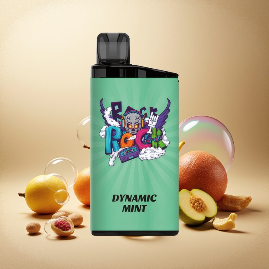 IGET Bar 3500 Puffs Engångs Vape Dynamisk Munt 1400 mAh Svensk Grossist