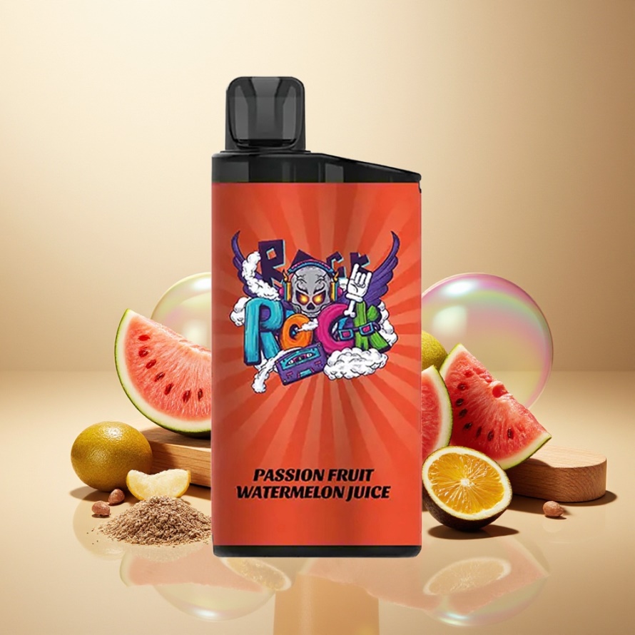 IGET Bar 3500 Puffs Engångs Vape Passionsfrukt Vattenmelon Juice 1400 mAh Svensk Grossist