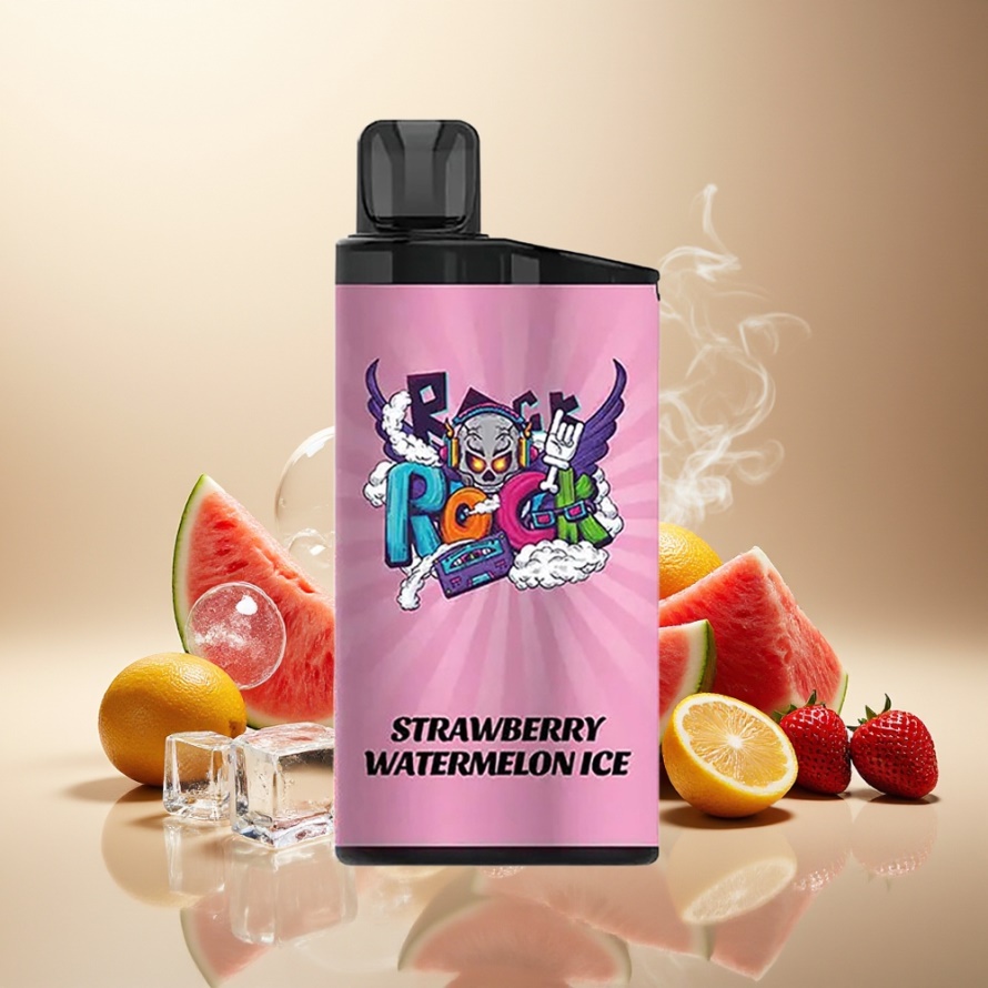 IGET Bar 3500 Puffs Engångsvape Jordgubb Vattenmelon Is 1400 mAh svensk grossist