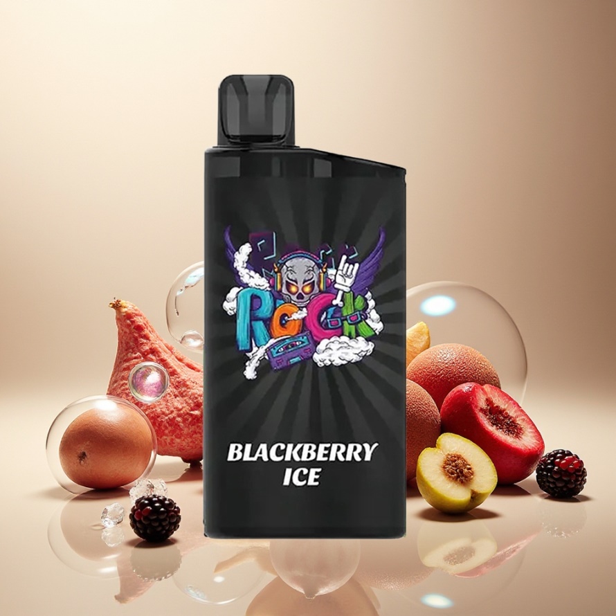 IGET Bar 3500 Puffs Svensk GrossistEngångs Vape Björnbärsis 1.2 Ohm Mesh 1400mAh