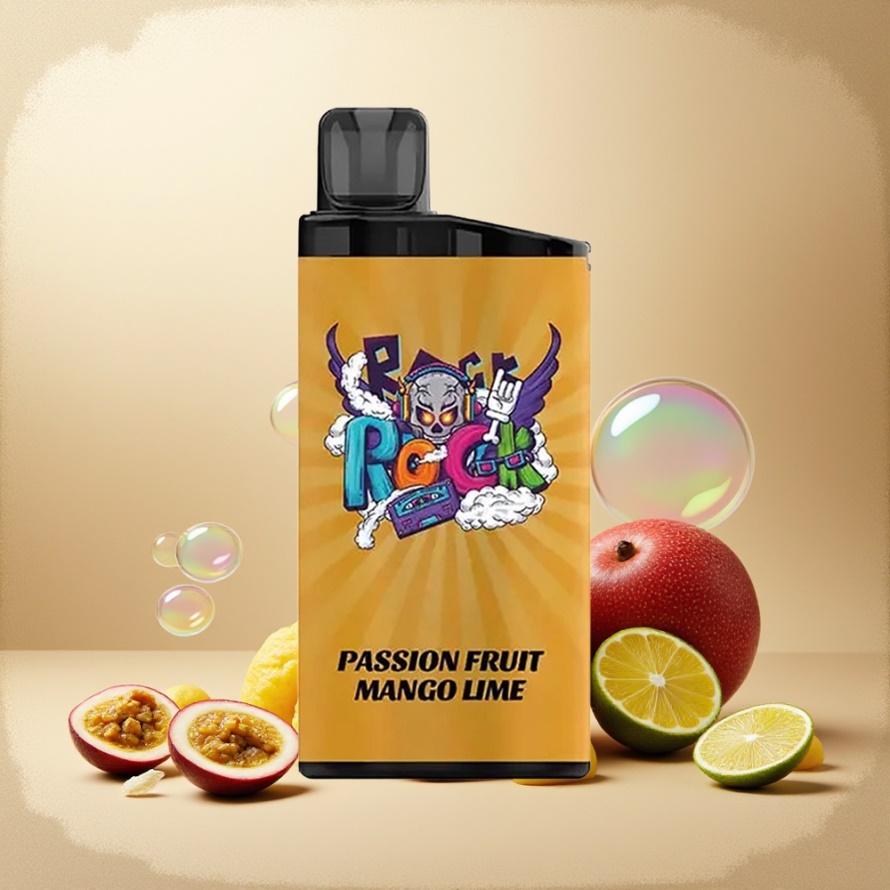 IGET Bar 3500 Puffs Svensk GrossistEngångs Vape Passionfrukt Mango Lime 1400 mAh