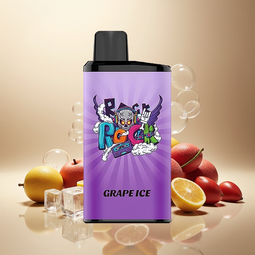 IGET Bar Pro 10000 PuffsEngångs Vape Vinis (Grape Ice) 2000 mAh svensk grossist