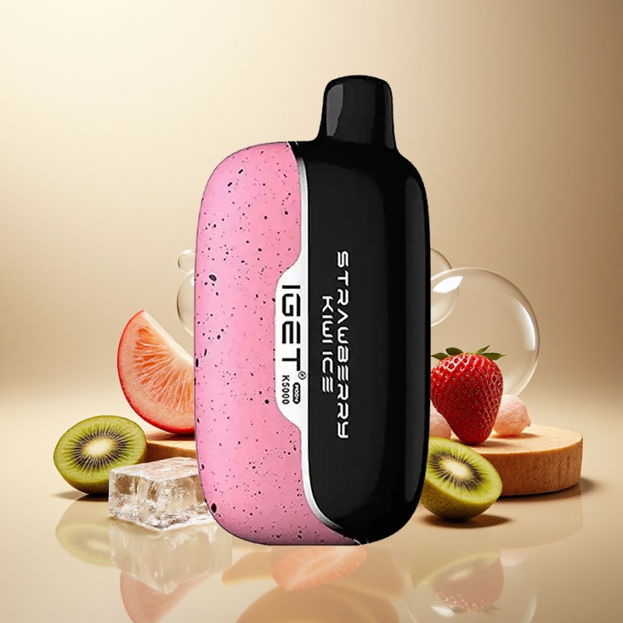 IGET Moon K5000 PuffsEngångs Vape Jordgubb Kiwi Is | 5000 Puffs, 81.5 g, PC, Mesh Coil 1.35 Ohm, 49.5x25.3x99.4 mm | svensk grossist