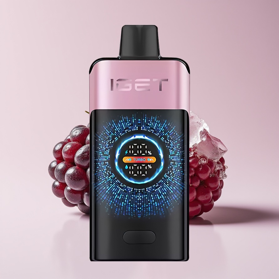IGET ONE 12000 Puffs Engångsvape – Björnbärsglass – Svensk Grossist