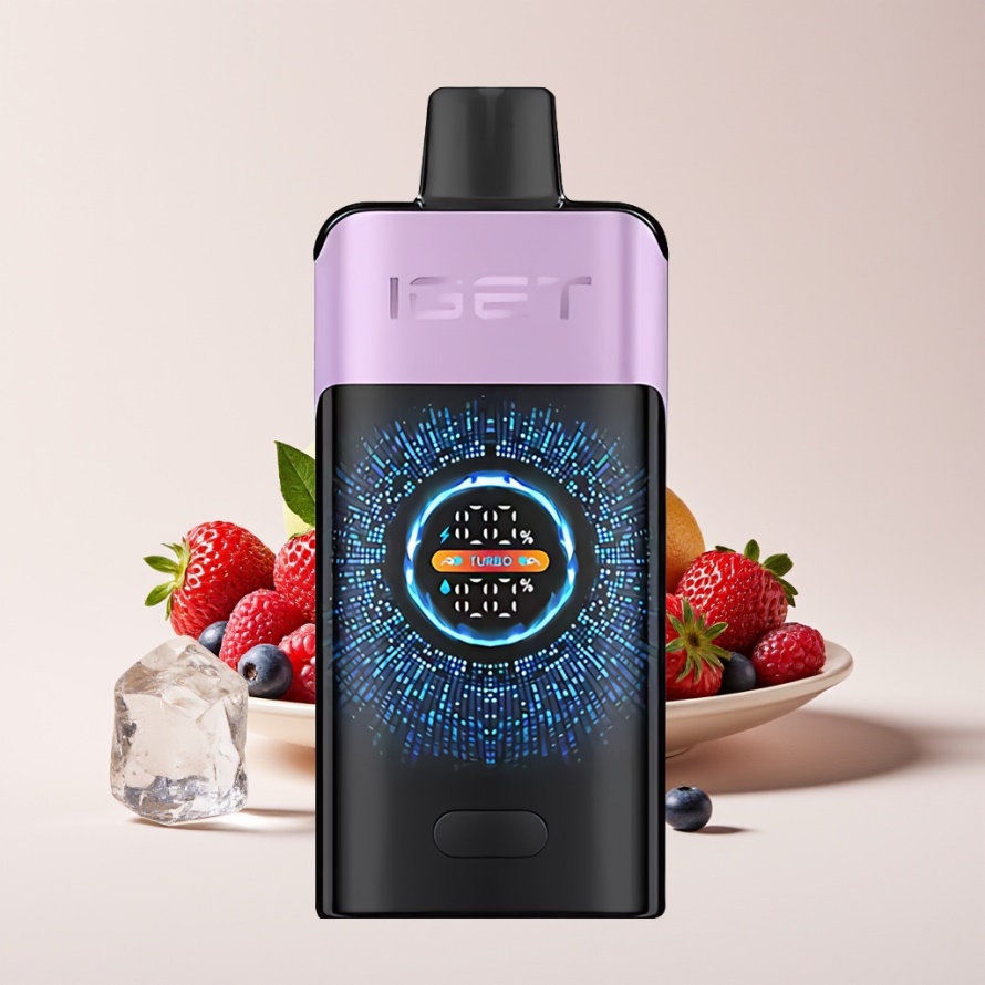 IGET ONE 12000 Puffs Engångsvape Blandade Bär & Is – Svensk Grossist