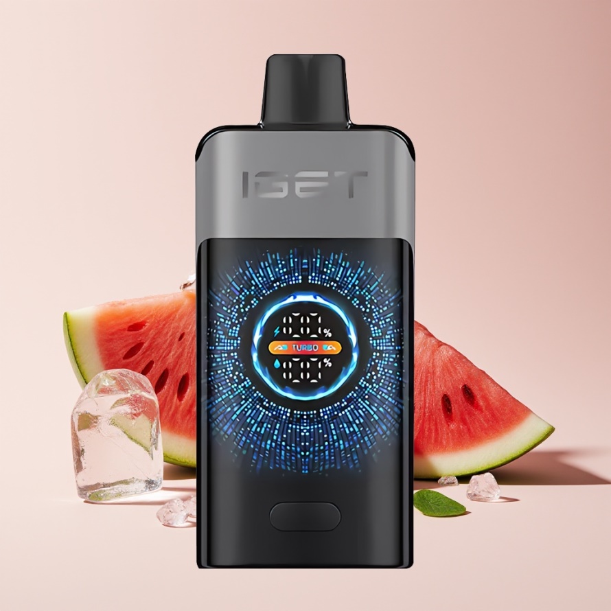 IGET ONE 12000 Puffs Engångsvape Jordgubb Vattenmelon Is – Svensk Grossist