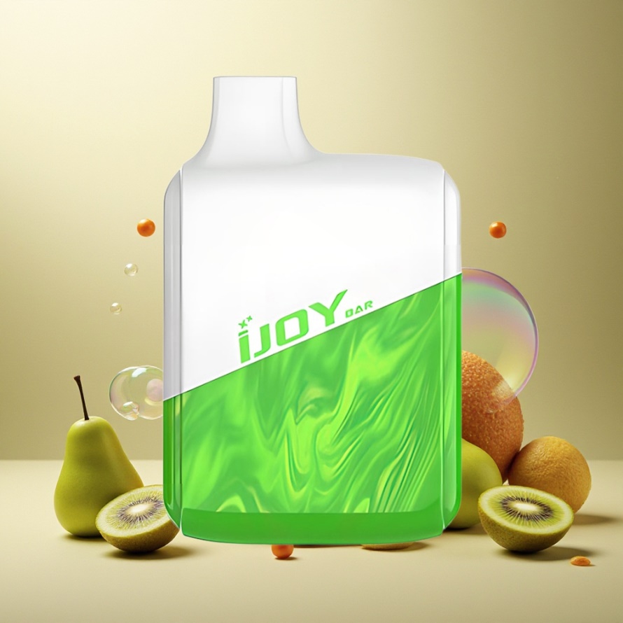 IJOY Bar 1500 PuffsEngångs Vape Grönt Äpple Kiwi 500mAh svensk grossist