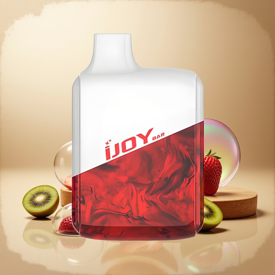 IJOY Bar 1500 Puffs Engångs Vape Jordgubb Kiwi 2ml 16mg Svensk Grossist