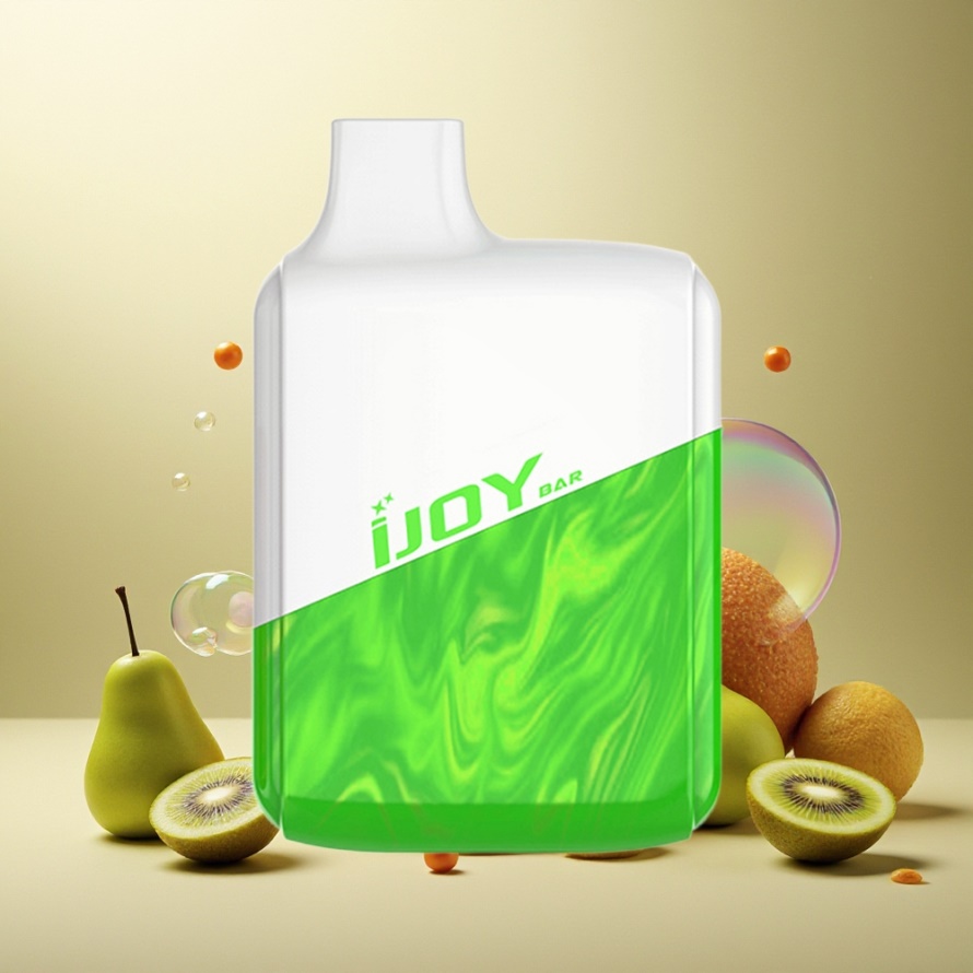 IJOY Bar 600 Puffs Engångs Vape Grönt Äpple Kiwi 2ml 16mg svensk grossist