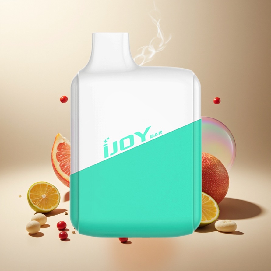 IJOY Bar 600 Puffs Engångsvape Tuggummi Is 2ml/4ml 16mg/20mg/50mg svensk grossist