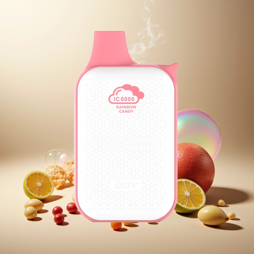 IJOY Bar IC6000 Engångs Vape Regnbågsgodis 6000 puffar 15ml svensk grossist