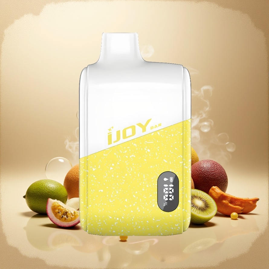 IJOY Bar IC8000Engångs Vape Guava Kiwi Passionsfrukt 8000 puffar 18ml svensk grossist