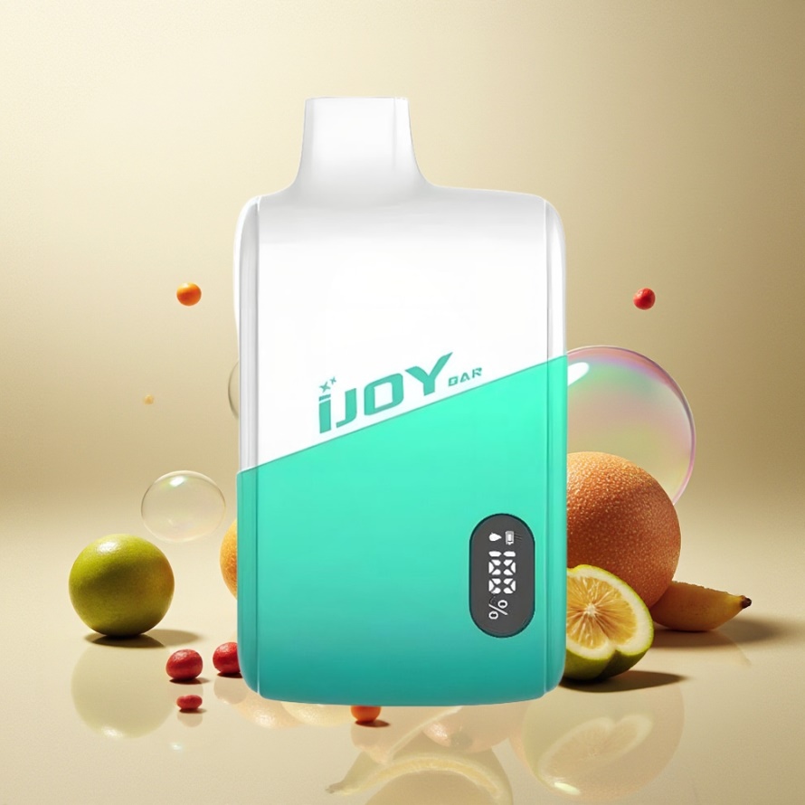 IJOY Bar IC8000 Engångs E-cigarett Mynta 8000 puffar 18ml svensk grossist
