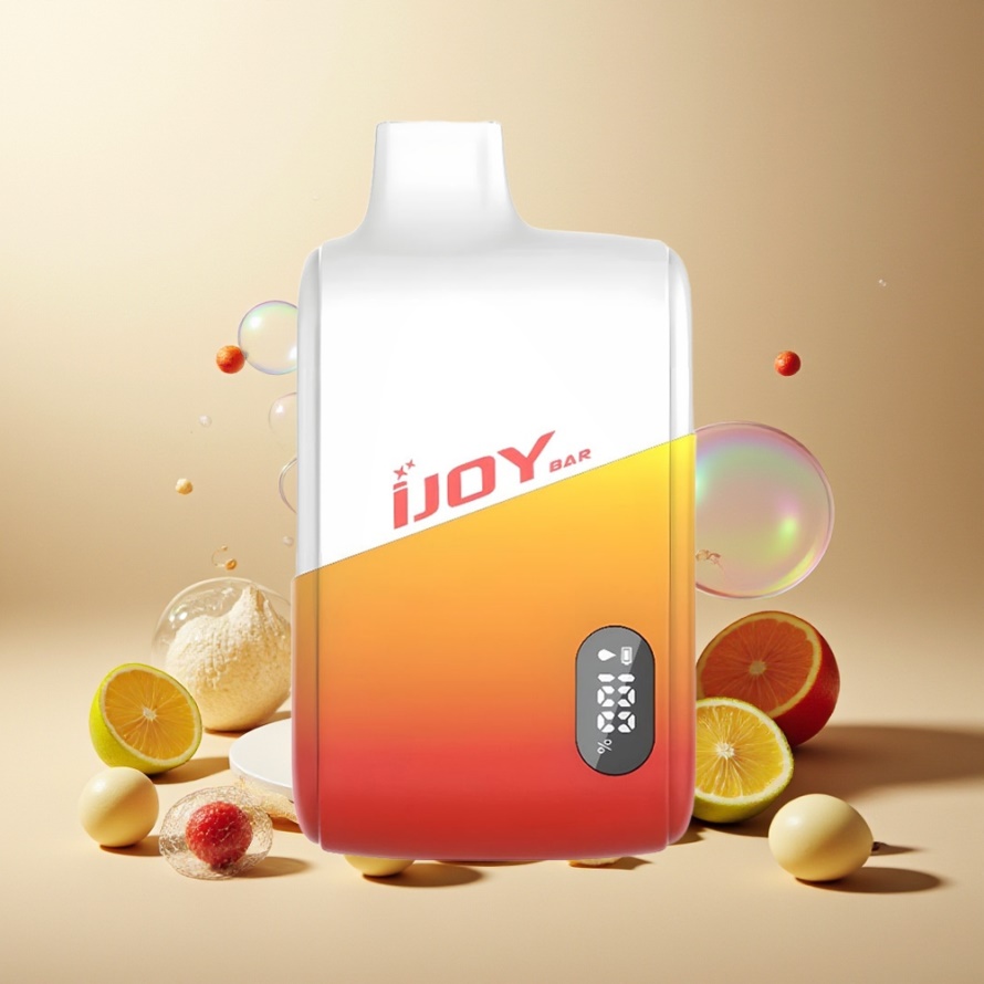 IJOY Bar IC8000 Engångs Vape Banankaka 8000 puffar 18ml svensk grossist