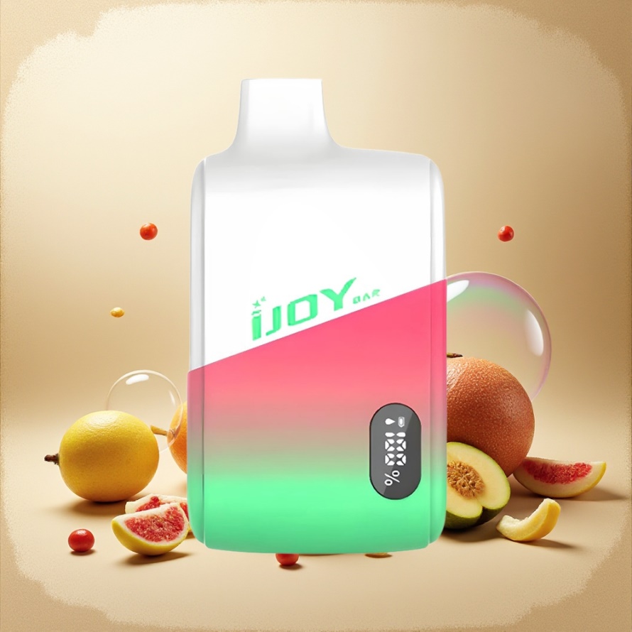 IJOY Bar IC8000 Engångs Vape Tropisk Frukt 18ml 8000 puffar svensk grossist