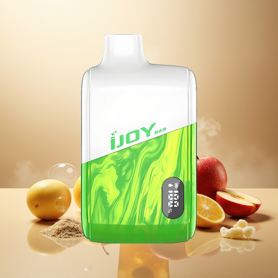 IJOY Bar IC8000 Engångs Vape Äppeljuice 8000 puffar 18ml svensk grossist