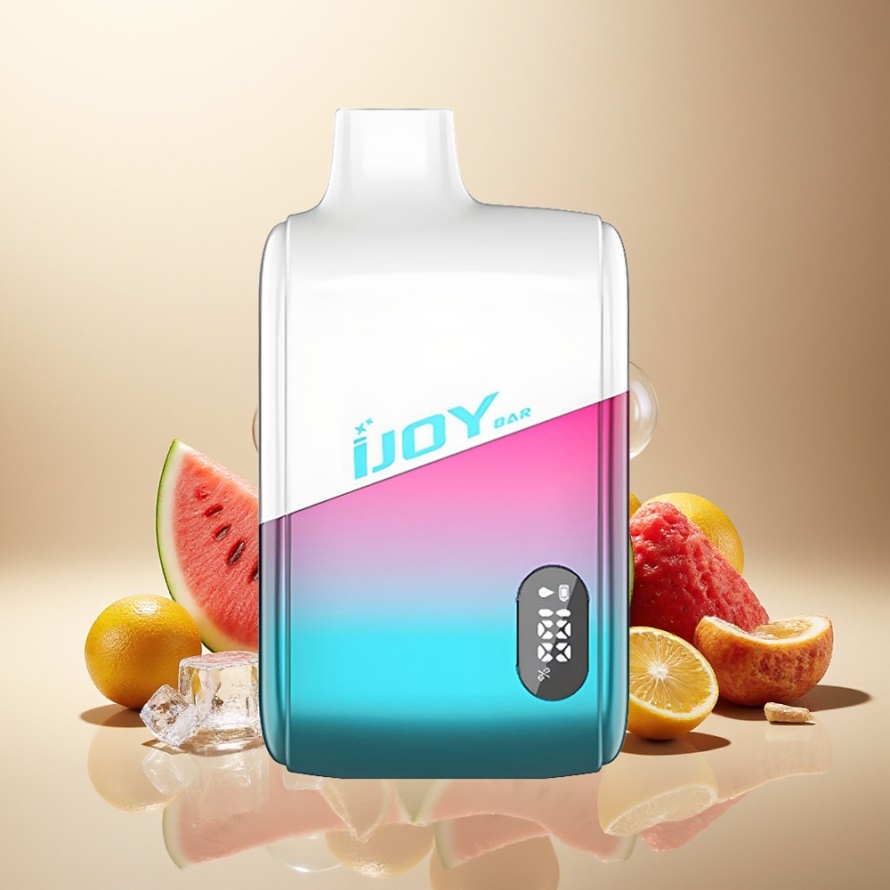 IJOY Bar IC8000 Engångs VattenmelonisEngångs Vape 8000 puffar svensk grossist