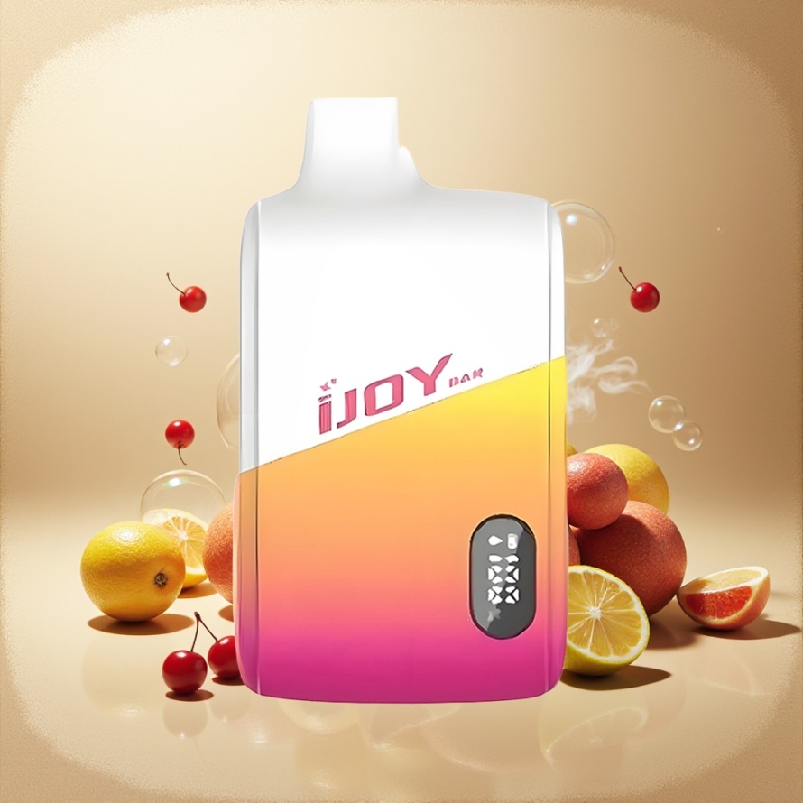 IJOY Bar IC8000 Engångsvape Körsbär Citron 8000 Puffar 18ml Svensk Grossist