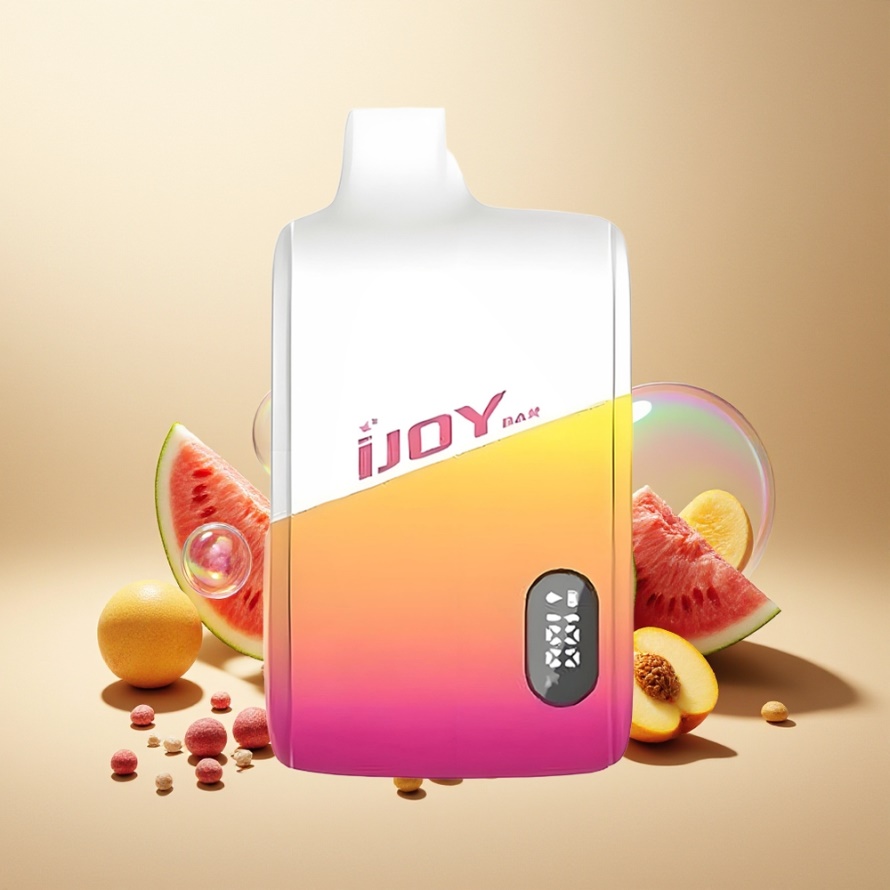 IJOY Bar IC8000 Engångsvape Persika Mango Vattenmelon 8000 puffar 18ml svensk grossist