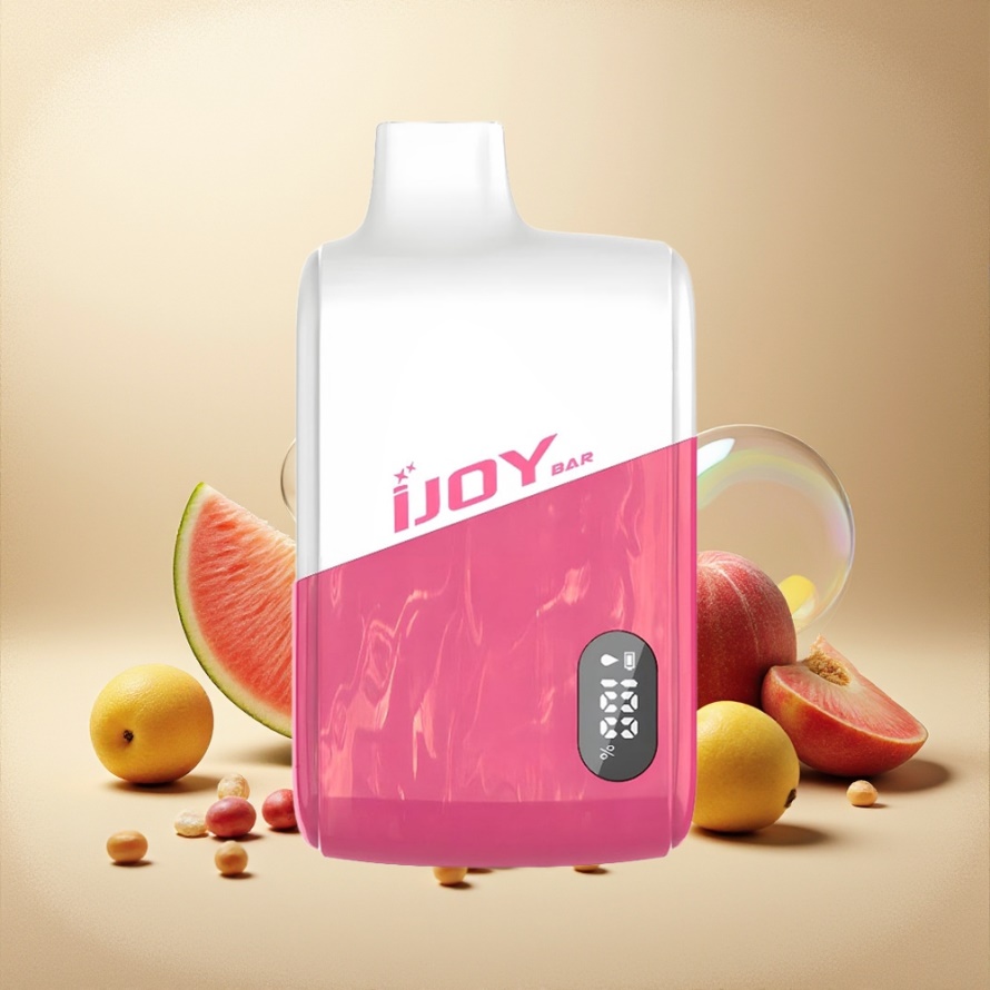 IJOY Bar IC8000 Engångsvape Pomelon Persika Druva 8000 puffar 18ml svensk grossist