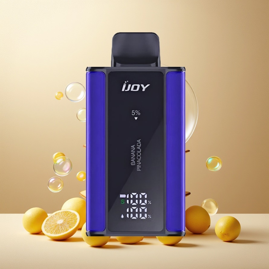 IJOY Captain 10000 Puffs Engångsvape Banan Pinakolada 18ml 5% Nikotin Svensk Grossist