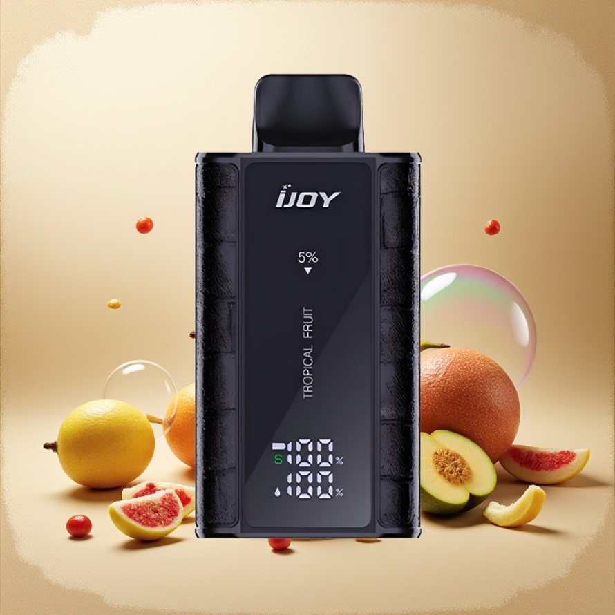 IJOY Captain 10000 Puffs Engångsvape Tropisk Frukt med 18ml E-vätska & 650mAh svensk grossist