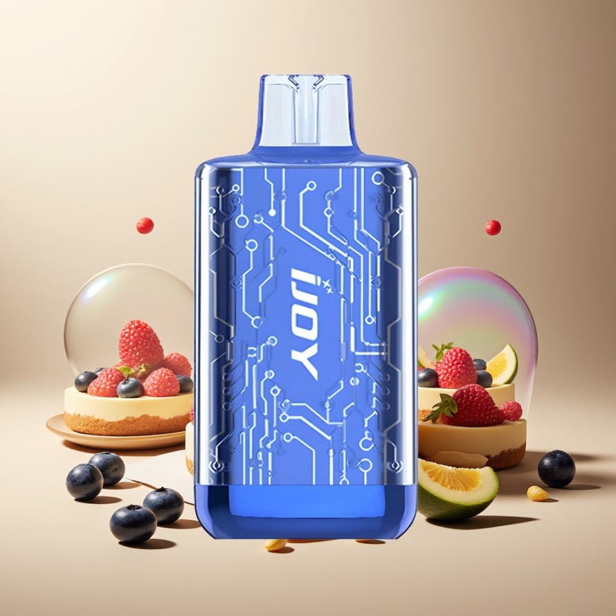IJOY CYBER 5000 PuffsEngångs Vape Blåbärsostkaka 13ml 550mAh svensk grossist