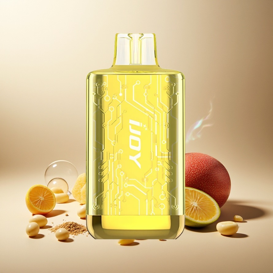 IJOY CYBER 5000 PuffsEngångs Vape Mango Is – svensk grossist – 13ml, 550mAh, Typ-C