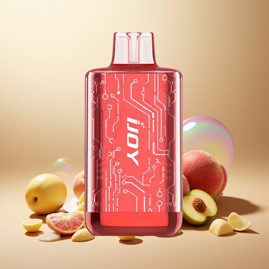 IJOY CYBER 5000 PuffsEngångs Vape Persikosoda 13ml 550mAh svensk grossist