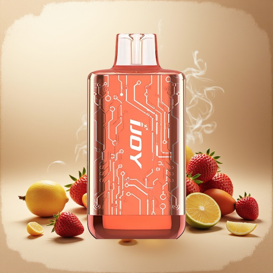 IJOY CYBER 5000 Puffs 13ml 550mAh Svensk GrossistEngångs Vape Jordgubb Daiquiri