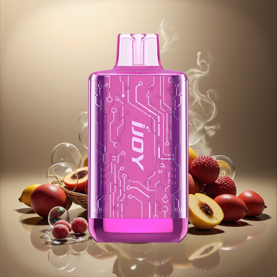 IJOY CYBER 5000 Puffs Engångs Vape Svart Björnbär 13ml 550mAh Type-C Svensk Grossist