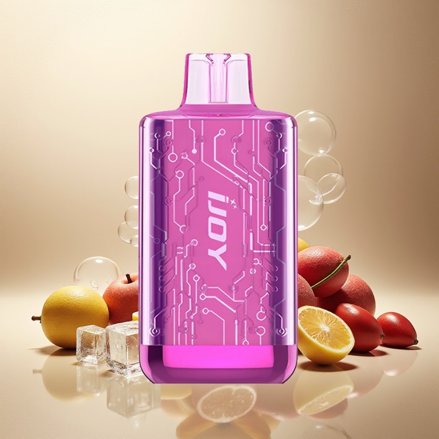 IJOY CYBER 5000 Puffs Svensk Grossist Engångsvape Druvis Is 13ml 550mAh Typ-C