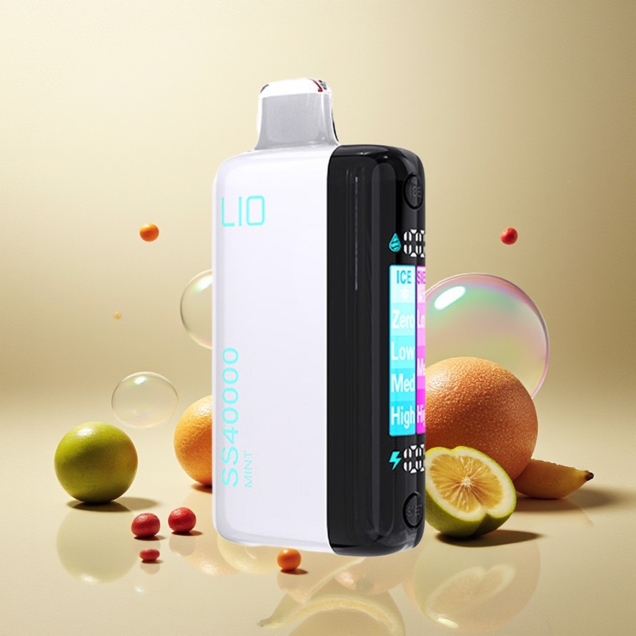 IJOY LIO SS40000 Engångs Vape Mynta med 40000 puffar och 22ML svensk grossist